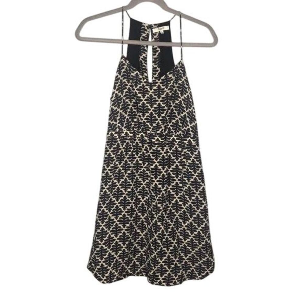 Madewell Silk Dress Ikat Floral Daylight Size 2